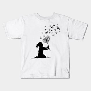 Dandelion Wish Kids T-Shirt